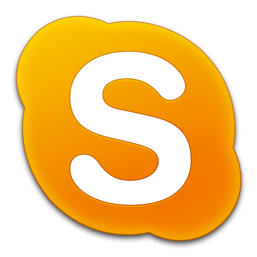 Skype Orange Icon 512x512 png